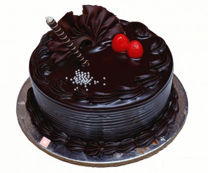 Royal chocolate truffle cake