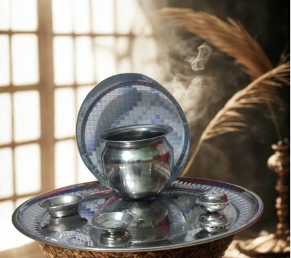 Karwa Chauth Pooja Thali Karwa Chauth Pooja Thali