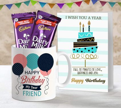 Birthday Mug With Greetings