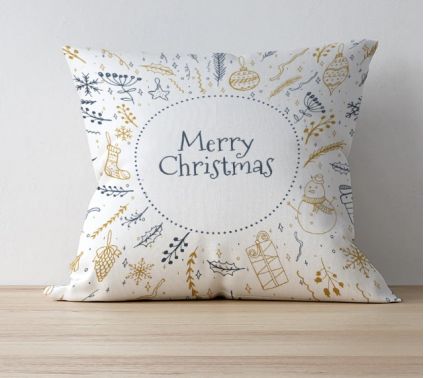Graceful Christmas Pillow