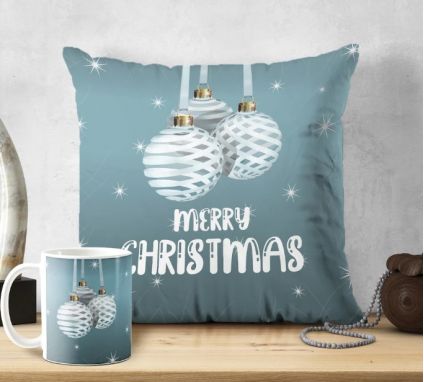 Christmas Creation Cushion N Mug