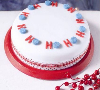 Ho Ho Christmas Cake