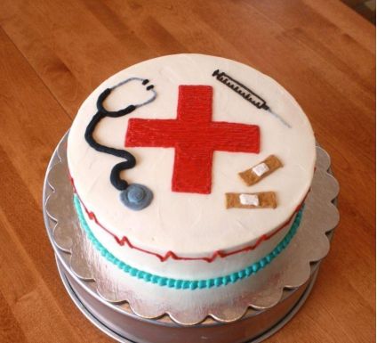 Unusual Doctor Cake