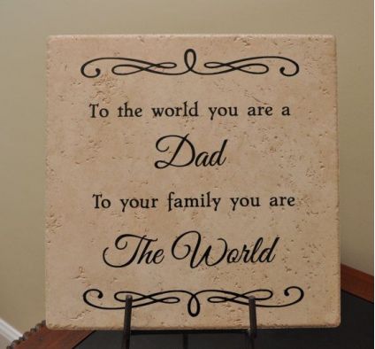 Father's Day Personalized Tile