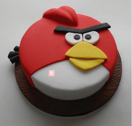 Angry Bird Cake