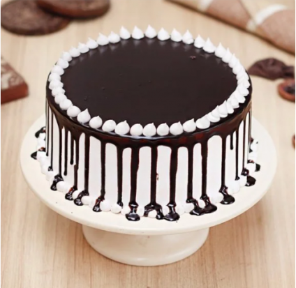 Vanilla Choco Shower Cake