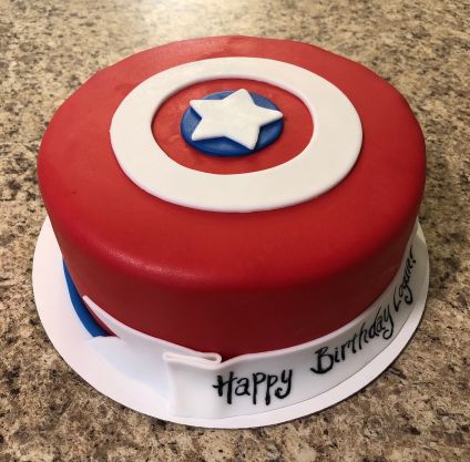 Captain America Cake