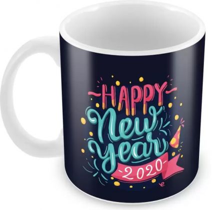 Printed Happy New Year 2020 Mug