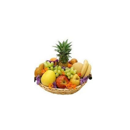 Mixed Fruits with Basket