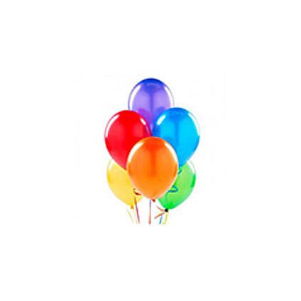 Multi Coloured Deflated Balloons