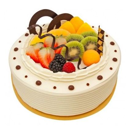 Vanilla Fruits Cake