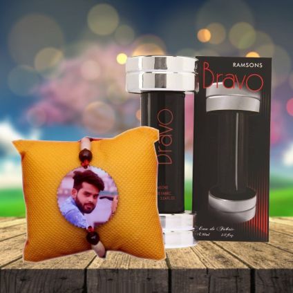 Personalized Rakhi with Perfume