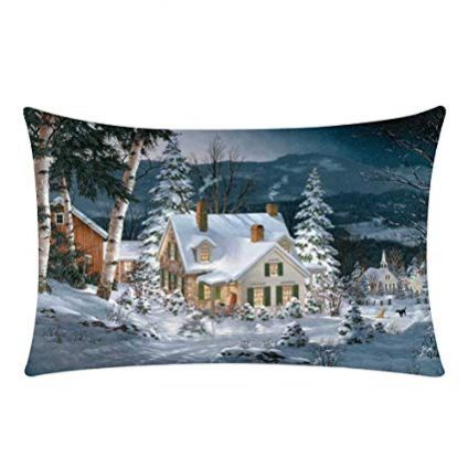 Christmas Landscape Cushion