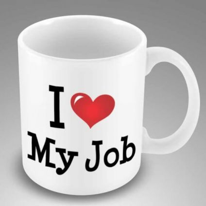 I Love My Jobs Mugs