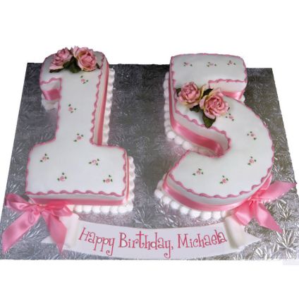 Loving Fondant Cake