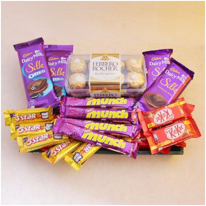 Chocolate With Diwali Celebration