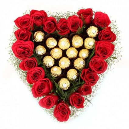 Special Surprise of ferrero rocher & Rose