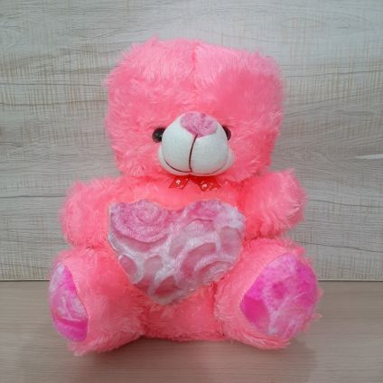 Pinky Heart Teddy Bear