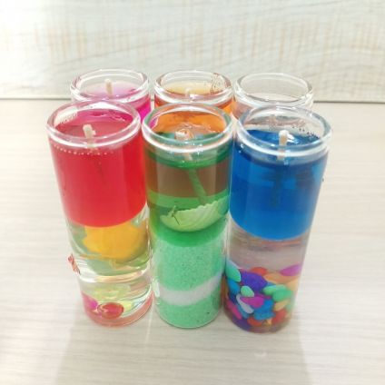 Pencil Glass Candles