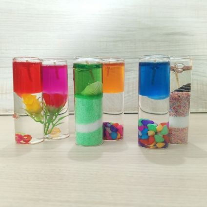 Pencil Glass Candles