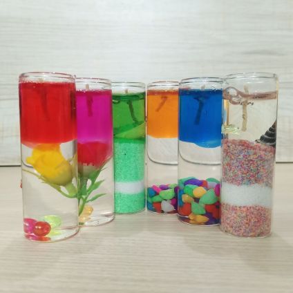 Pencil Glass Candles