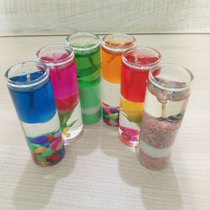 Pencil Glass Candles