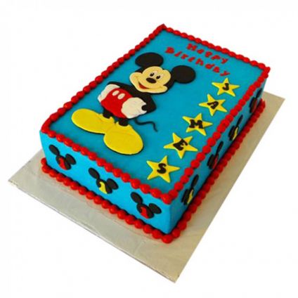 Mickey Mouse Cartoon Cake