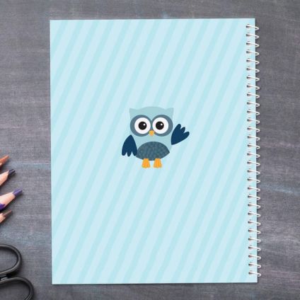 Owl Personalized Notebook