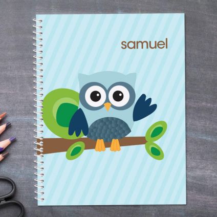 Owl Personalized Notebook