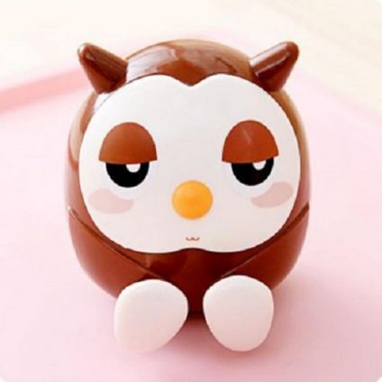 OWL COIN BANK AND PHONE STAND