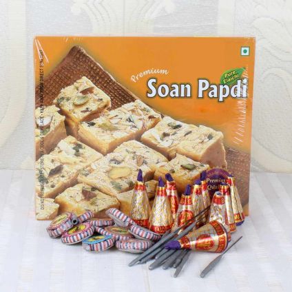 Soan Papdi with Cracker Pack