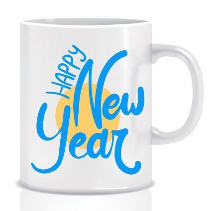 New Year's mug