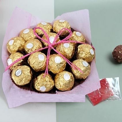 Basket of Ferrero Rocher