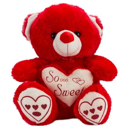 30 Inch Red Teddy Bear