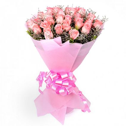 30 Pink Roses