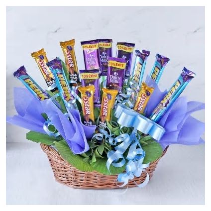 Cadbury Chocolates Basket