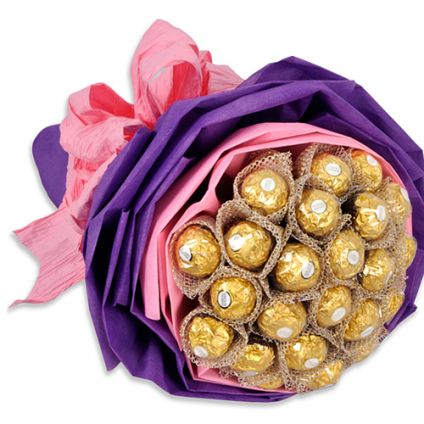 Bouquet Of 24 Ferrero rocher