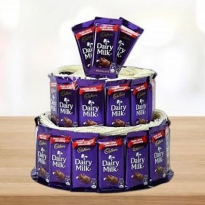 Dairy Milk Chocolates 3 Tier