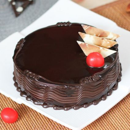Rich chocolate velvety cake