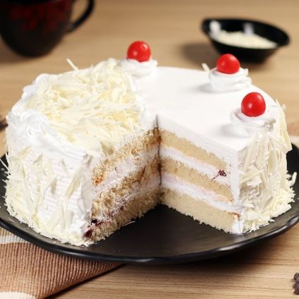 White Forest Cake