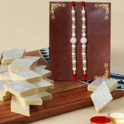 2 Sets of Rakhi N Katli