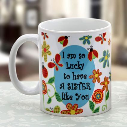 White Mug with Print