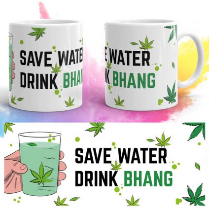 Save Water Holi Mug
