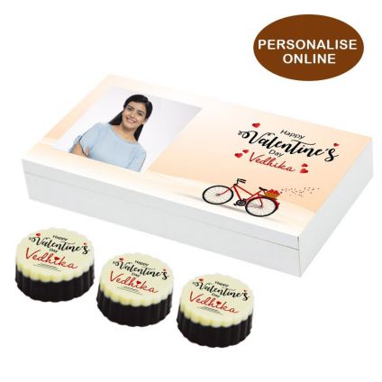 Round Shaped Personalized Chocolates