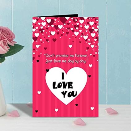 I Love You Customized Greeting