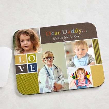 personalized photo mouse pad