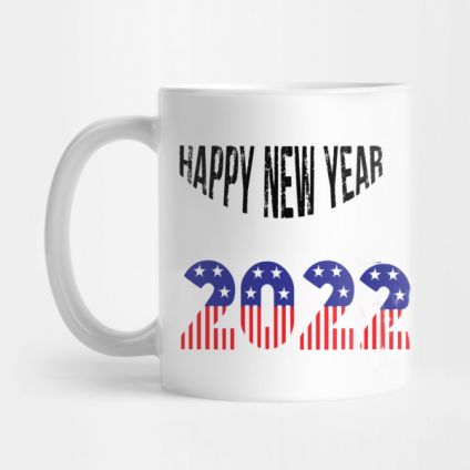 Happy New Year! Two-Tone Coffee Mug