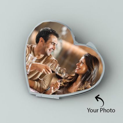 Celestial Love: Personalized Mirror