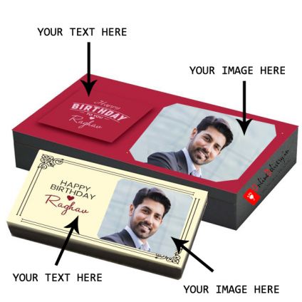Personalized Chocolate with Name and Photo