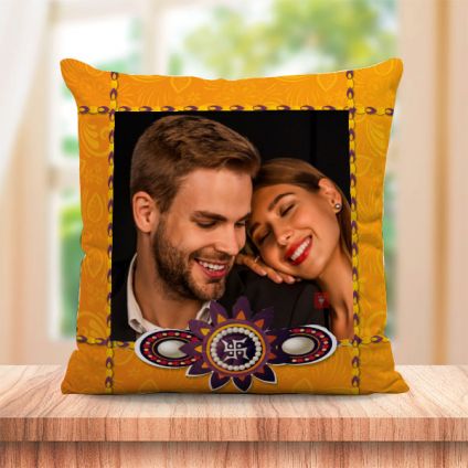 Rakhi Personalized Cushion